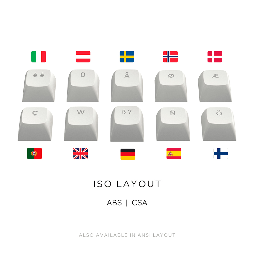 Dark Project ALU87A Violet-White, G3MS Sapphire Switch, UK/DE/AT/ES/IT/FI/NO/SE/DK